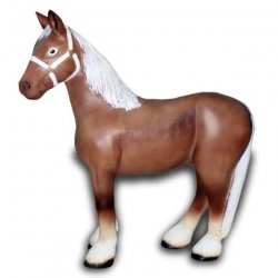 Tier - Skulptur Prächtiges Pony