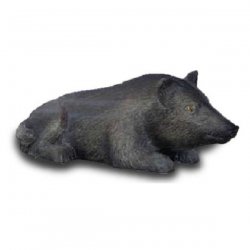 Dekorations - Figur Liegende Bache