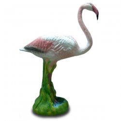 Vogel - Skulptur Flamingo