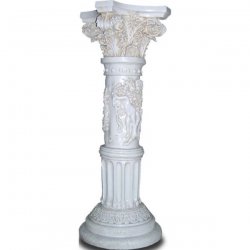 Deko - Figur Korinthische Säule mit Figuren