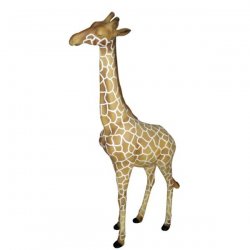 Tier - Dekofigur Giraffe mit schönem Muster