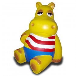Dekorations - Figur Reizende Nilpferd - Lady