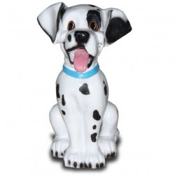Deko - Figur Dalmatiner - Welpe mit Halsband