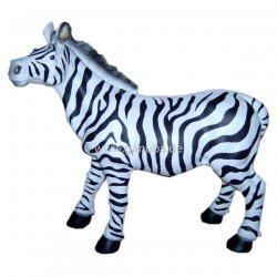 Dekorations - Figur Verspieltes Zebra
