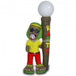 Dekorations - Figur Rasta - Lampe