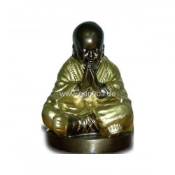 Dekorations - Figur Meditierender Mönch