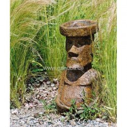 Dekofigur für den Garten Osterinsel-Statue Rapa Nui