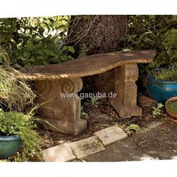 Gartenbank geschwungen - Scroll Bench