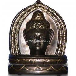 Dekorations - Figur Wand - Deko mit Buddha - Kopf
