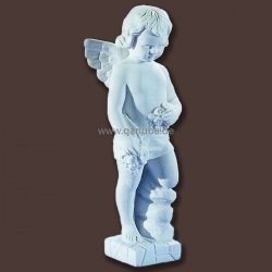 Engel-Figur Engel Junge (groß) als Gartenfigur und zur Dekoration