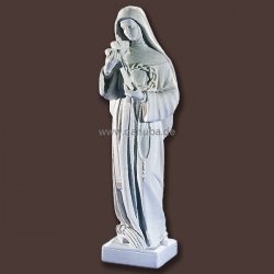 Heiligenfigur Heilige Rita klein als Gartenfigur und zur Dekoration