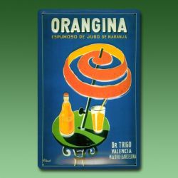 Werbeschild - Orangina