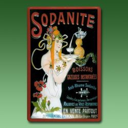 Blechschild - Sodanite