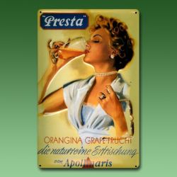 Werbeschild - Presta