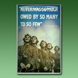 Werbeschild Never was so much