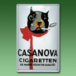 Werbeschild Casanova