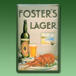 Nostalgieschild Forsters Lobster
