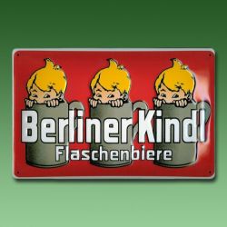 Werbeschild Berliner Kindl