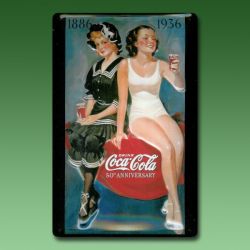 Reklameschild Coca Cola - Bathing Beauty