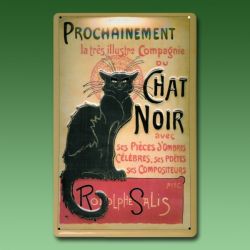 Reklameschild - Chat Noir