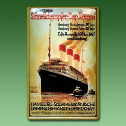 Reklameschild Cap Arcona