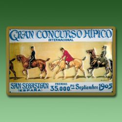 Reklameschild - Gran Concurso 1905