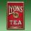 Nostalgisches Werbeschild Lyons Tea Wappen