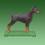 Tierfigur Dobermann