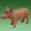 Dekorations-Figur Junges Wildschwein