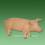 Dekofigur Stehendes Schwein
