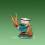 Dekorations-Figur Geneigter Osterhase