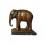 Garten-Figur Ruhender Elefant aus Bronze
