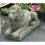 Garten-Figur Löwe - liegend - links