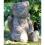 Garten-Figur Teddybär mit Flügeln