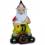 Deko - Figur Gartenzwerg mit Bierfass