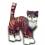 Deko - Figur Getigerte Katze