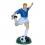 Deko - Figur Mann kickt Fußball