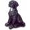 Deko - Figur Schwarzer Labrador - Welpe, sitzend