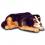Tier - Figur Liegender Berner Sennenhund