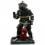 Dekorations - Figur Feuerwehrmann mit Hydrant