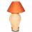 Deko - Figur Lampe mit Tuch und Lampenschirm