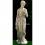 Weiße Gartenfigur Steinguss-Statue - Ebe - mittel