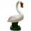Tier - Skulptur Singender Schwan
