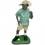 Skulptur Junge spielt Tennis