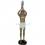 Deko - Figur Colorierter Pharao mit erhobener Fackel - Lampe