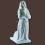 Heiligenstatue Heilige Bernadette kniend kl. als Gartenfigur oder Grabschmuck