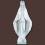 Heiligenfigur Madonna mit ausgebreiteten Armen als Gartenfigur oder Grabschmuck