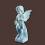 Engel-Statue Engel Mädchen stehend groß als Gartenfigur und zur Dekoration