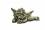 Gartenfigur Troll Faulenzer mit Blume TYR