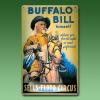 Reklameschild von Buffalo Bill h...